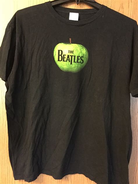 The Beatles. Apple Logo Shirt. 2005. Black - Gem