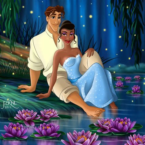 Tiana and naveen after wedding the princess and the frog wallpaper - beautiful desktop ...