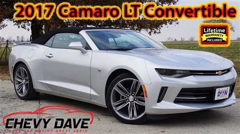 Preowned 2017 Chevrolet Camaro LT Convertible Review and It's For Sale - YouTube