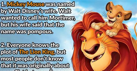 Magical Facts About Disney Movies - Factinate