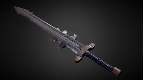 Very Cool Medieval Sword - Download Free 3D model by Incg5764 [be6b1fc] - Sketchfab
