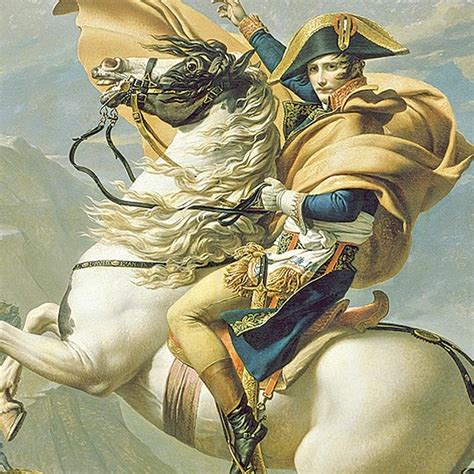 Napoleon Crosses the Alps Replica Painting: (Large) - Design Toscano ...