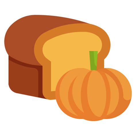 Pumpkin bread Generic Flat icon