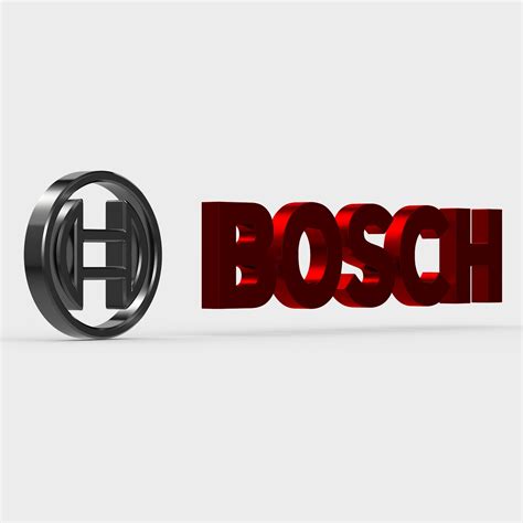 bosch logo 3D Model