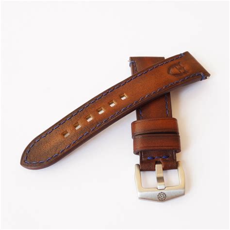 Brown Watch Strap for Tudor, genuine leather watchband, vint - Inspire ...