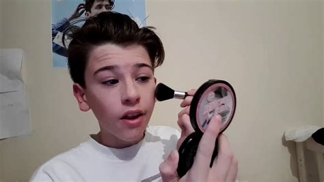 Everyday natural makeup routine| teenage boy makeup - YouTube