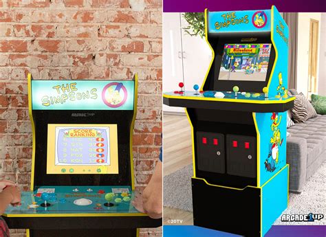 Arcade1Up "The Simpsons" Arcade Cabinet Officially Revealed, Will Have ...