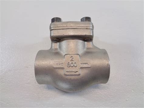 OIC 2" Socket-Weld 800# 316 Piston Check Valve, Fig# 8CK-6L-SW-U-G