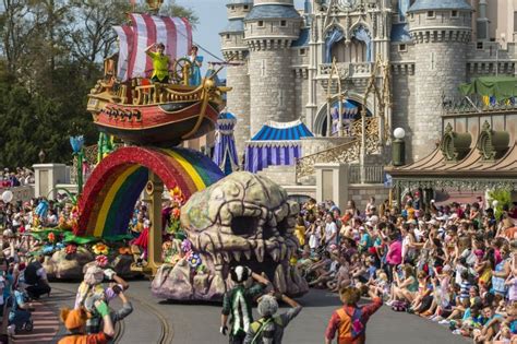 Dragon Breathes Fire in Disney's Festival of Fantasy Parade