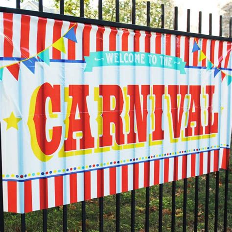 Carnival Sign - Large Carnival Banner