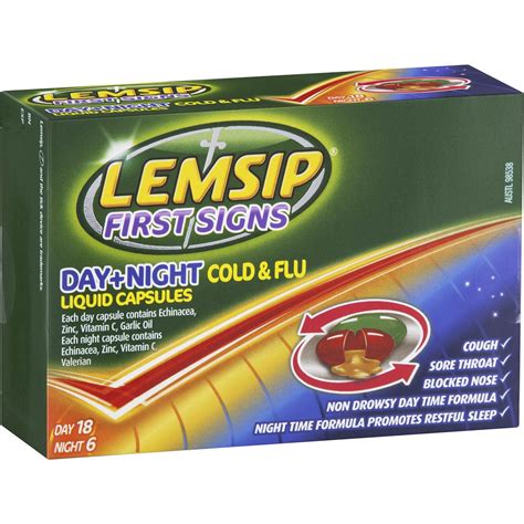 Lemsip Tablets Defence/first Sign Day & Night 24pk | Woolworths