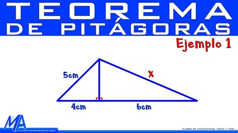 Teorema de Pitágoras | Ejercicio de práctica - YouTube