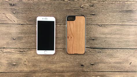 Wood+metal Mobile Phone Cases Cover For Iphone 8 Mobile Phone ...