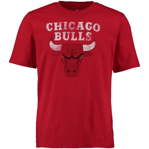 Men's Red Chicago Bulls Distressed T-Shirt | Official Chicago Bulls Store