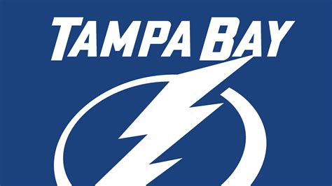 Logo NHL Tampa Bay Lightning In Light Blue Background Basketball HD ...