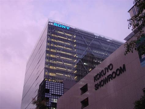 Sony headquarters | Sony, Technology world, Time photo