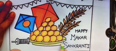 Share more than 146 makar sankranti drawing easy super hot - vietkidsiq ...