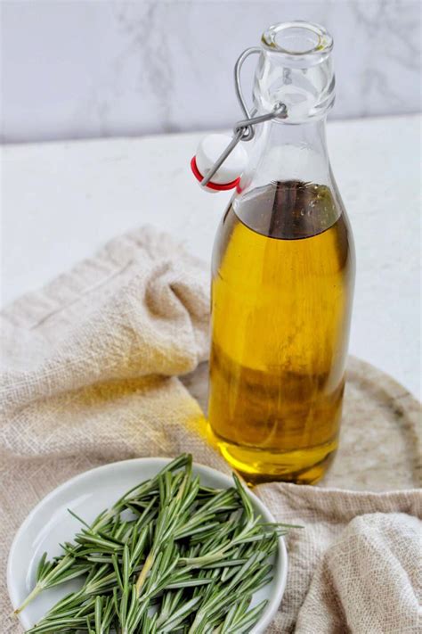 Infused Rosemary Oil (2 Ingredients) - Homebody Eats