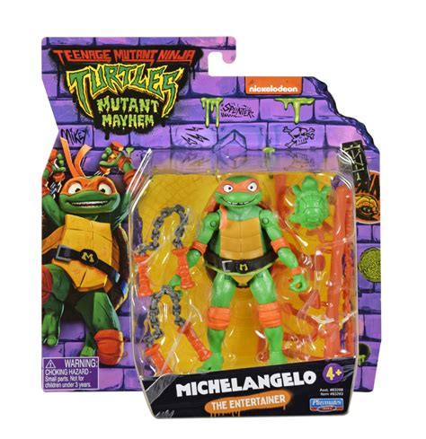 Teenage Mutant Ninja Turtles: Mutant Mayhem Michelangelo Basic Action Figure | Toys R Us Canada