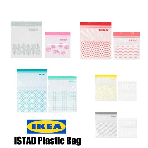 IKEA ISTAD Resealable Ziplocked Plastic Bag Freezer Bag | Shopee Malaysia