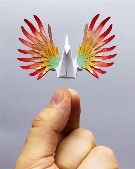 Paper Artist Creates 1000 Elaborate Origami Cranes and Counting