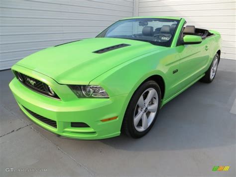 2013 Gotta Have It Green Ford Mustang GT Premium Convertible #80785310 ...