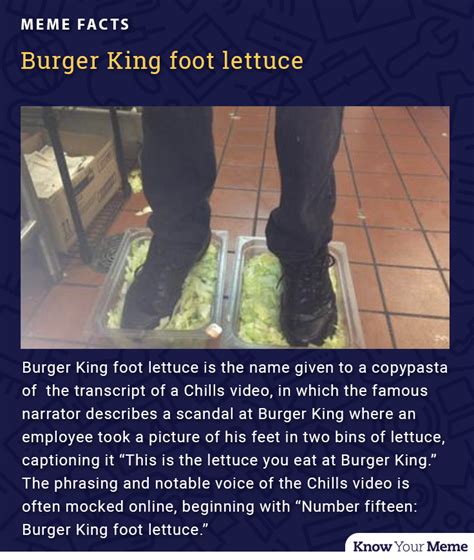 Burger King Foot Lettuce | Know Your Meme