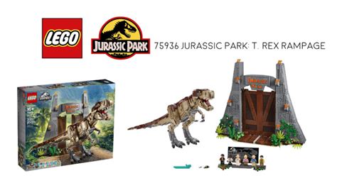 LEGO Jurassic Park: T. rex Rampage now available for VIPs - Jay's Brick Blog