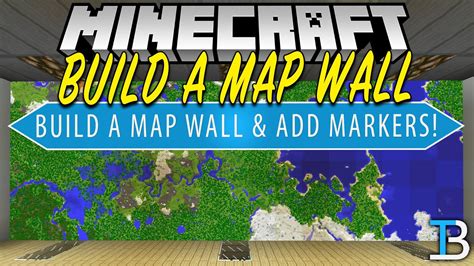 How To Make A Map Wall in Minecraft - YouTube