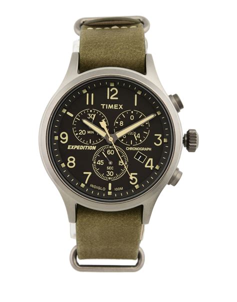 Lyst - Timex Wrist Watch in Green for Men