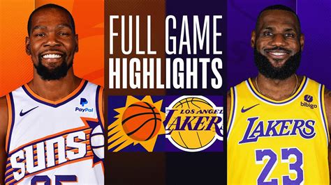 SUNS at LAKERS | NBA PRESEASON FULL GAME HIGHLIGHTS | October 19, 2023 ...