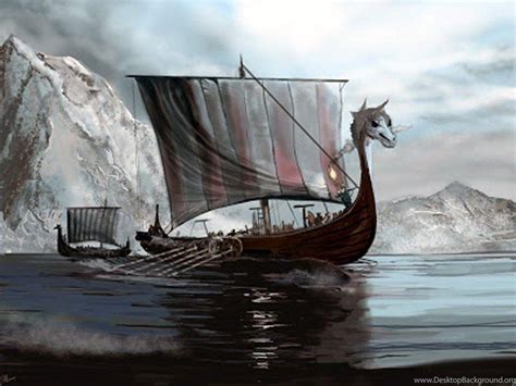 Viking Ship Wallpapers - Top Free Viking Ship Backgrounds - WallpaperAccess