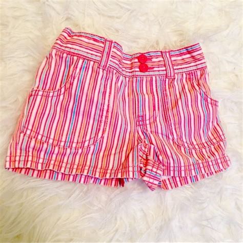 Circo Other - Target Circo Girls Pocket Striped Shorts Teal Orange ...
