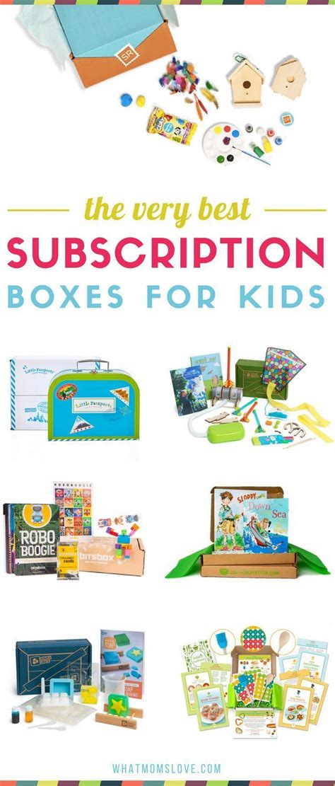 Non-Toy Gift Guide: The Best Subscription Boxes & Magazines For Kids | Subscription boxes for ...