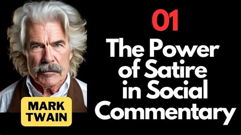 Mark Twain: The Power of Satire in Social Commentary - YouTube