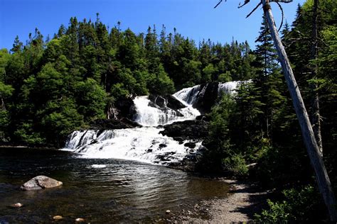 Bakers Brooks Falls, Gros Morne National Park Gros Morne, Newfoundland ...