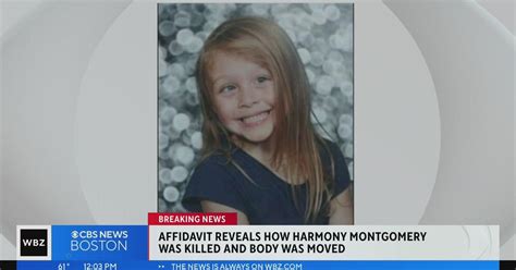 Gruesome new details released in Harmony Montgomery's death - CBS Boston