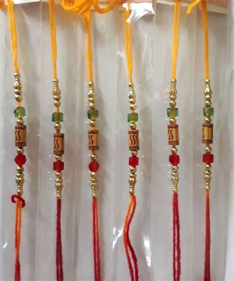 Beads Rakhi 3 - shop at home AMAYAY