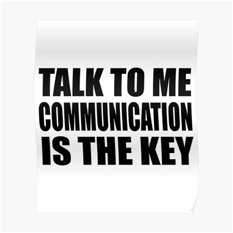 "Communication Slogan" Poster for Sale by AnotherWorld007 | Redbubble