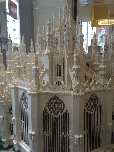 There’s a Lego version of the Milan Cathedral in the Milan Lego store : r/lego