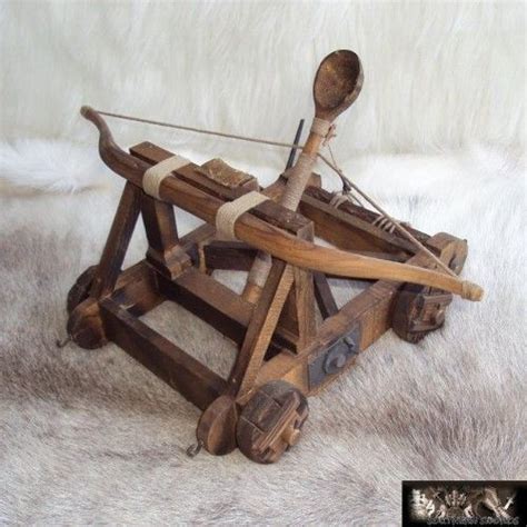 Catapult - Medieval Siege Engine. Hand Made Sale Model | Catapult, Medieval, Handmade kids toys