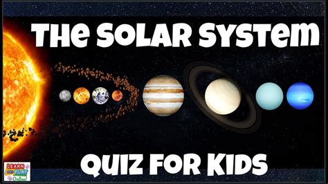 The Solar System Quiz for Kids! - YouTube