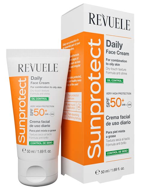 Revuele Sunprotect Daily Face Cream Oil Control SPF 50+ ingredients (Explained)