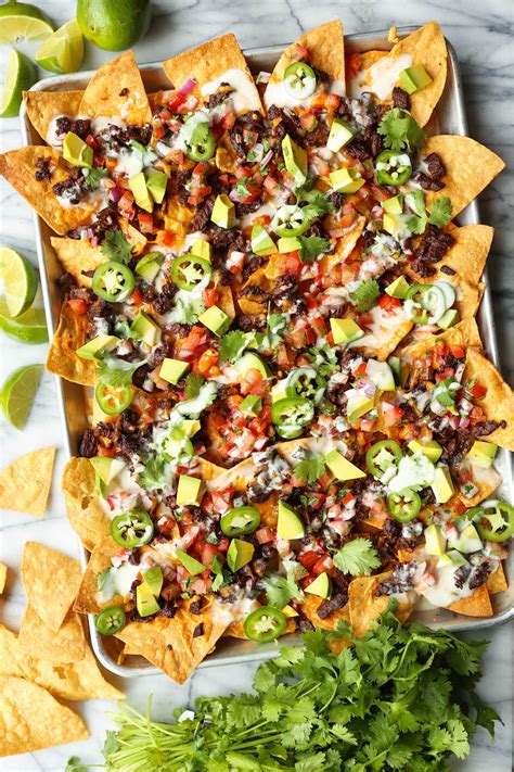 Carne Asada Nachos Recipe | Damn Declious