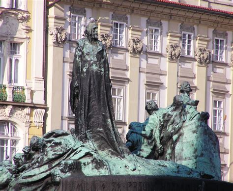 Statue of Jan Hus standing in Prague : r/kingdomcome