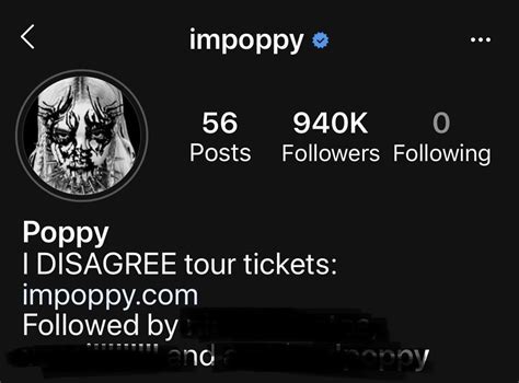 Poppy almost has 1 Million followers on Instagram! : r/that_Poppy