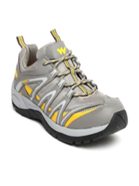 Buy Wildcraft Men Grey Trekking Shoes - Sports Shoes for Men 2052115 | Myntra