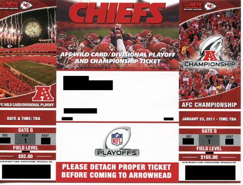 Your Kansas City Chiefs Playoff Tickets - Arrowhead Pride