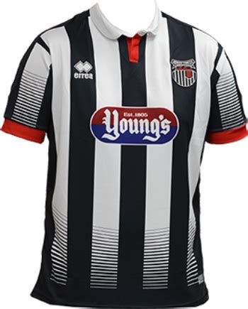 New Grimsby Town Kit 2016/17- GTFC Errea Home Shirt 16-17 | Football Kit News| New Soccer Jerseys