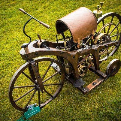 The Daimler Reitwagen was introduced in 1885 as the first motorized ...